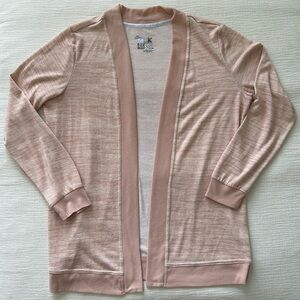 Muk Luks Pink Cardigan Size Medium
